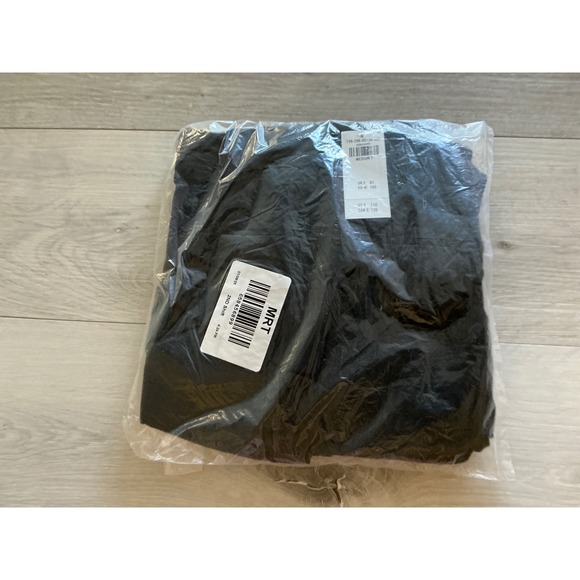 Abercrombie And Fitch Linen Blend Shift Maxi Dress Black Medium Tall New W/ Tags - Picture 7 of 7